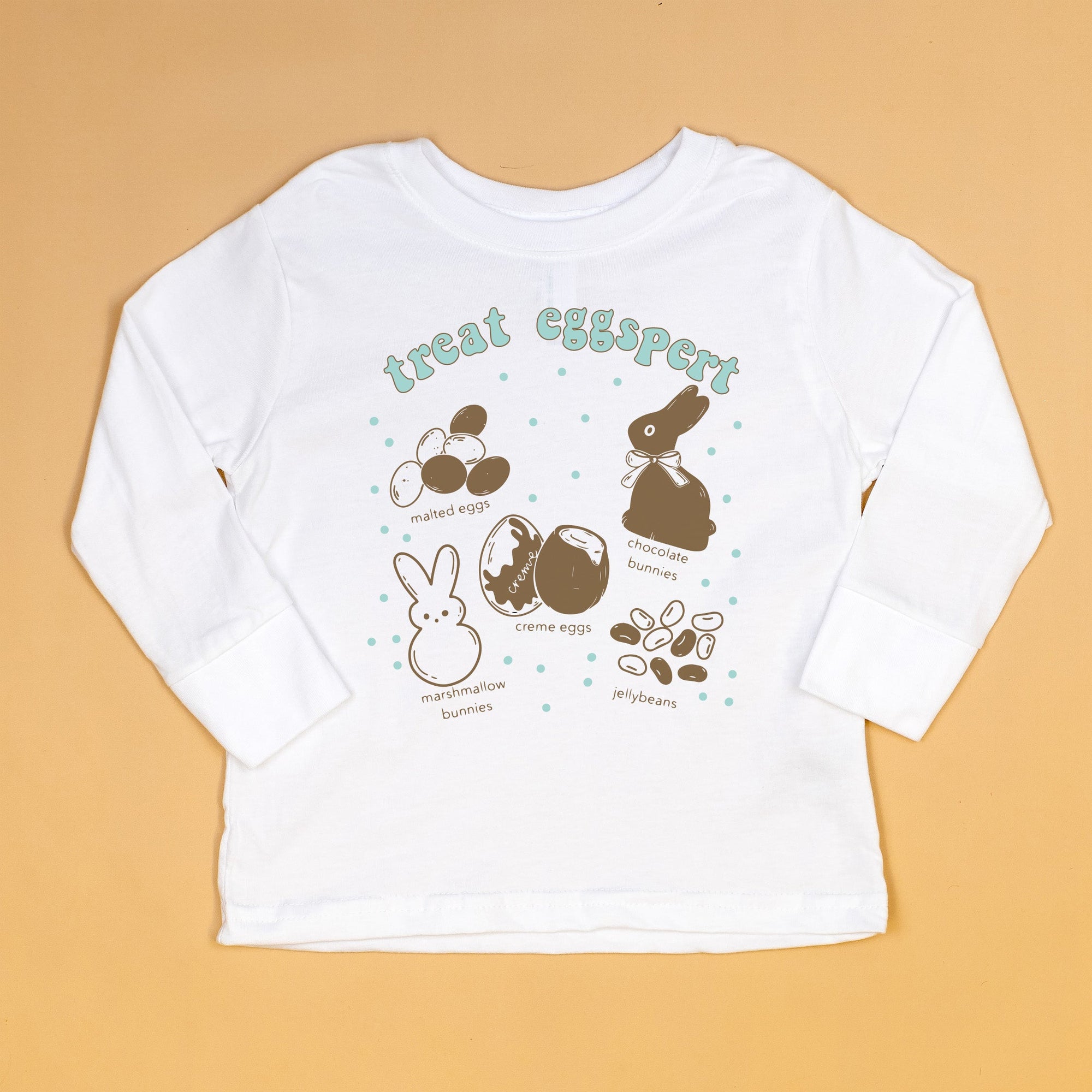 Cuddle Sleep Dream Graphic Tee Easter Treat EGGspert | White Tshirt
