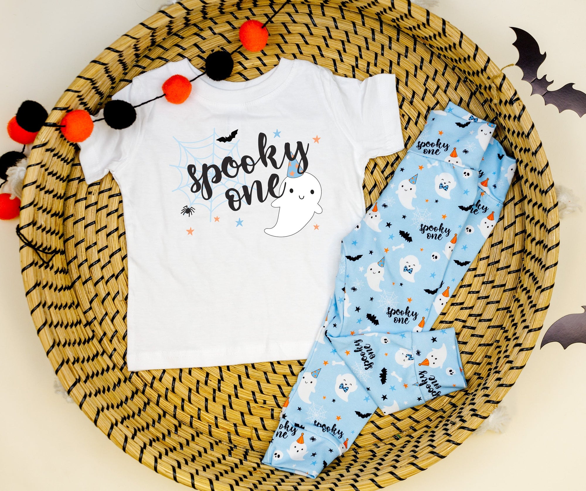 Cuddle Sleep Dream Leggings Spooky One | Halloween 1st Birthday Leggings