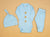 Cuddle Sleep Dream Cardigan Cardisuit Color Bundle | Light Blue