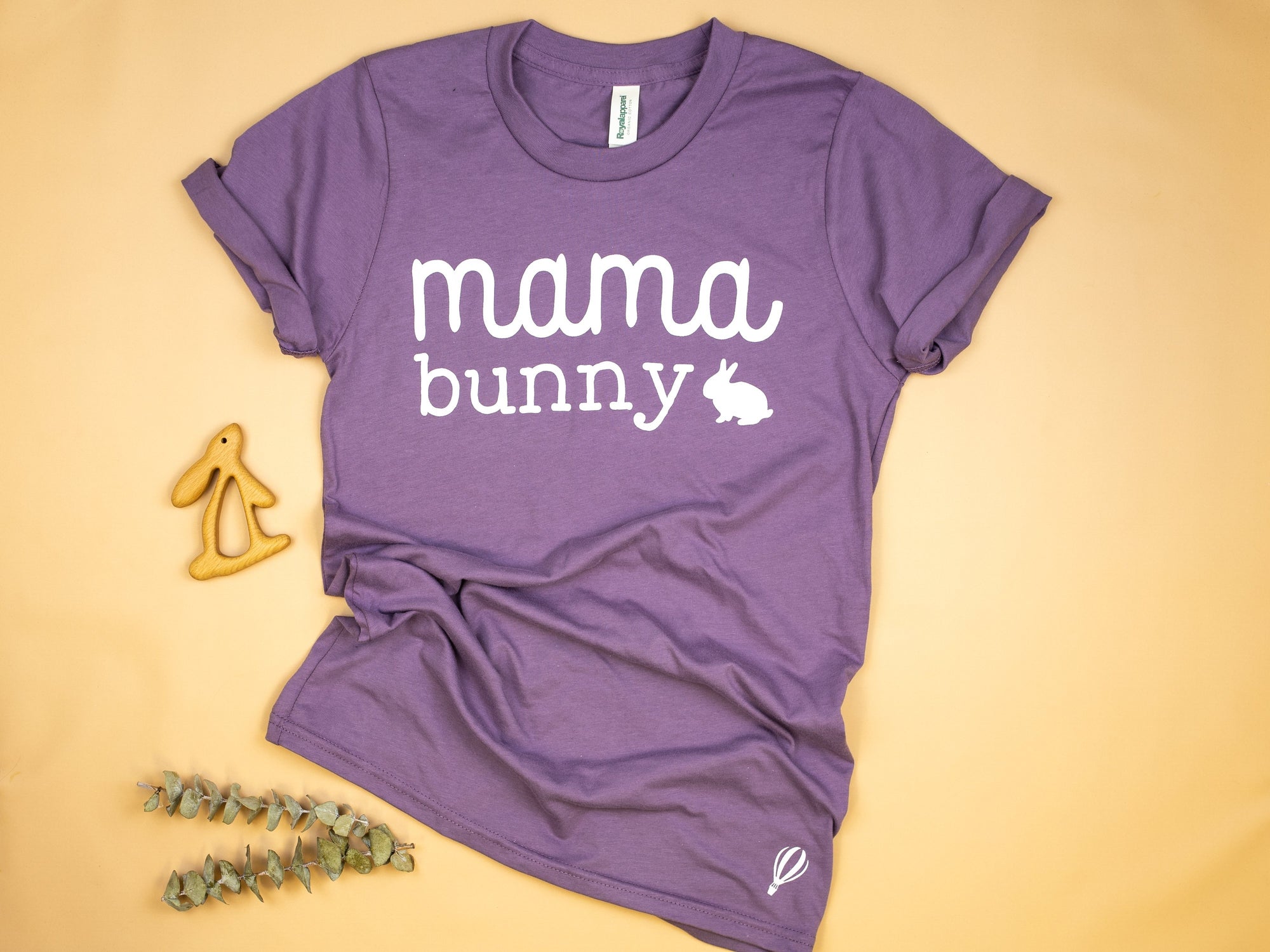 Cuddle Sleep Dream Mama Bunny | Purple Unisex Tshirt