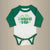 Cuddle Sleep Dream 1st St. Patrick's Day on Green Raglan