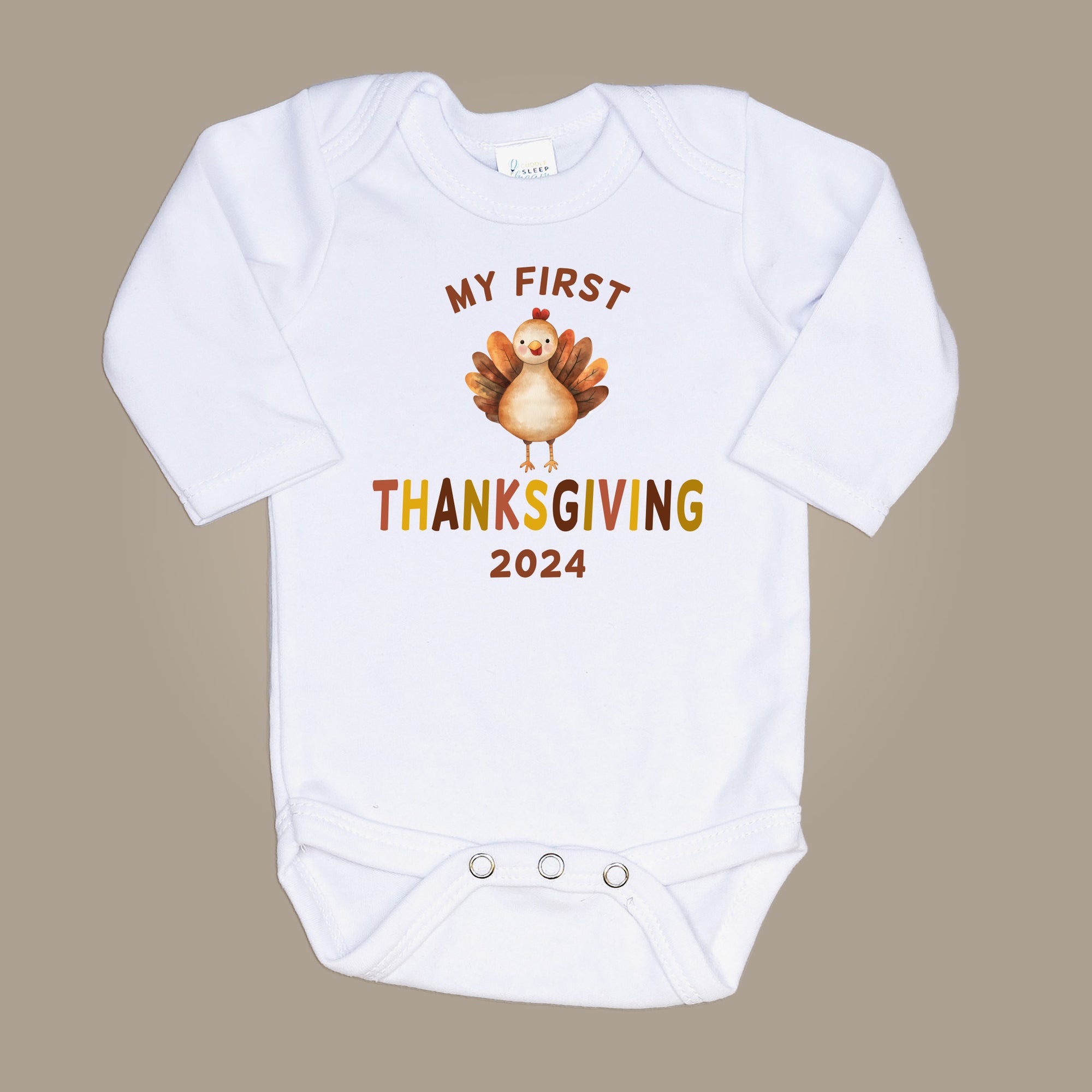 My First Thanksgiving | White Bodysuit