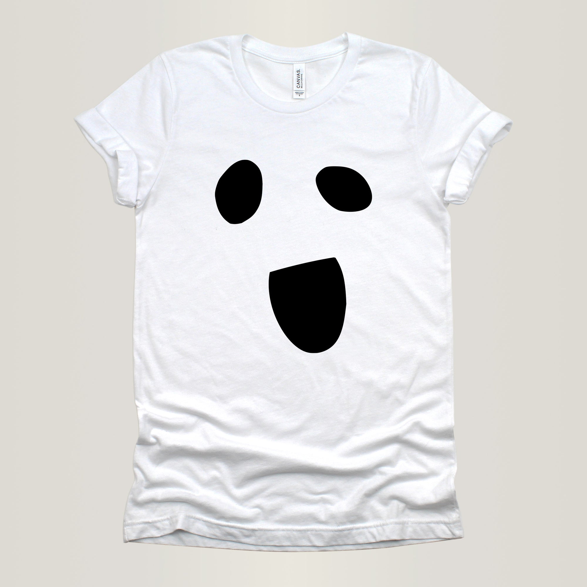 Mama Ghost | White Tshirt Short Sleeve