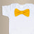 Cuddle Sleep Dream Bowtie Bodysuit Marigold Chambray Bowtie Bodysuit