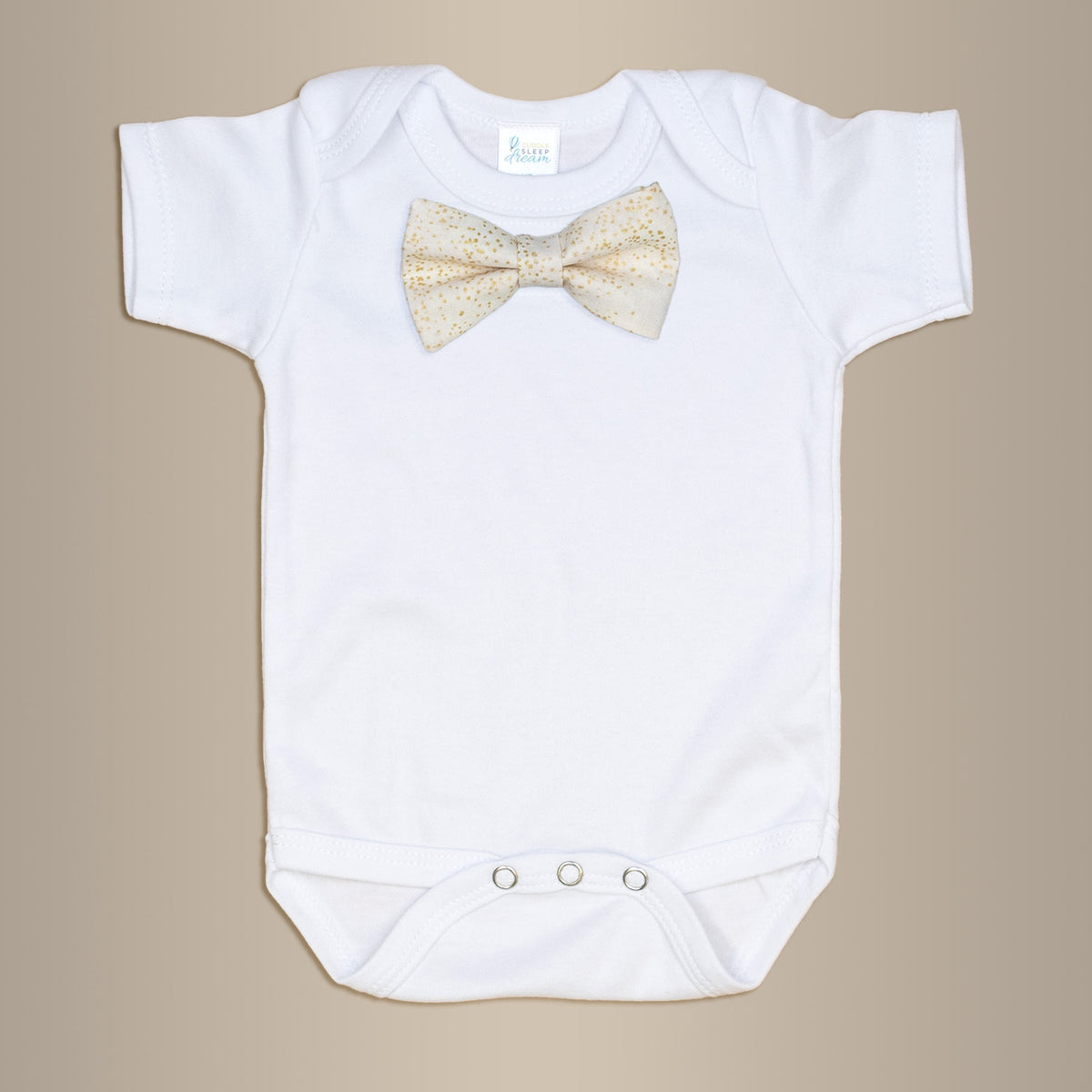 Cuddle Sleep Dream Bowtie Bodysuit Stardust Bowtie Bodysuit