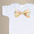 Cuddle Sleep Dream Bowtie Bodysuit Wildflower Bowtie Bodysuit