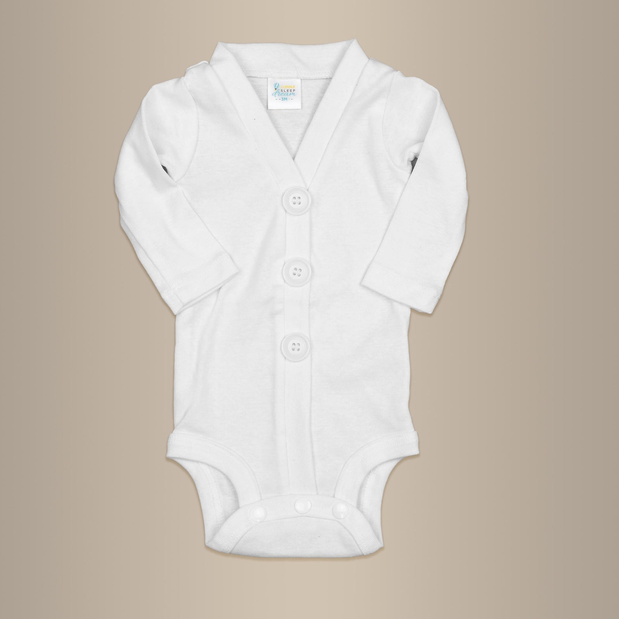 Cuddle Sleep Dream Bundles White Cardisuit Baptism Bundle