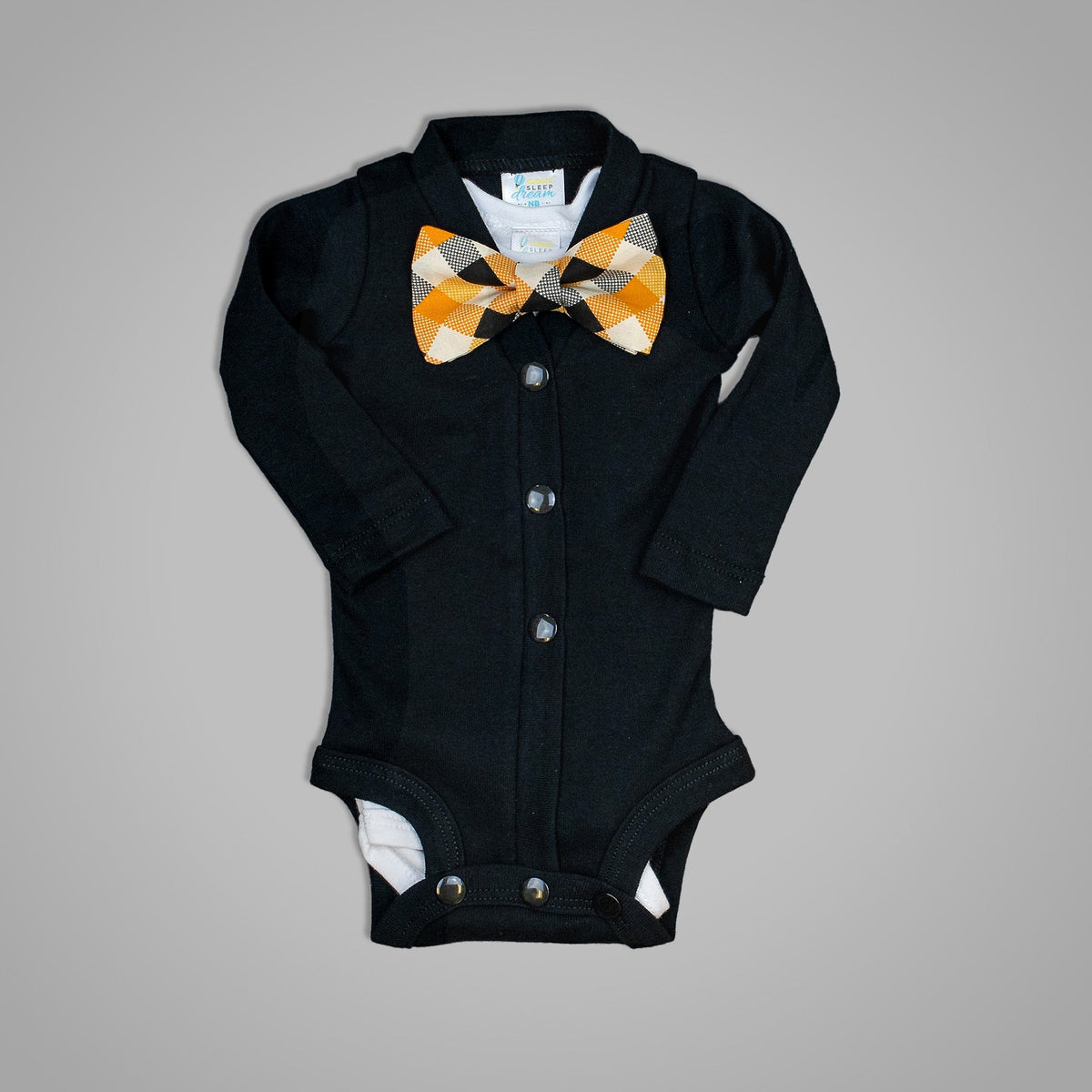 Cuddle Sleep Dream Bundles Cardisuit Bundle | Halloween Orange Plaid