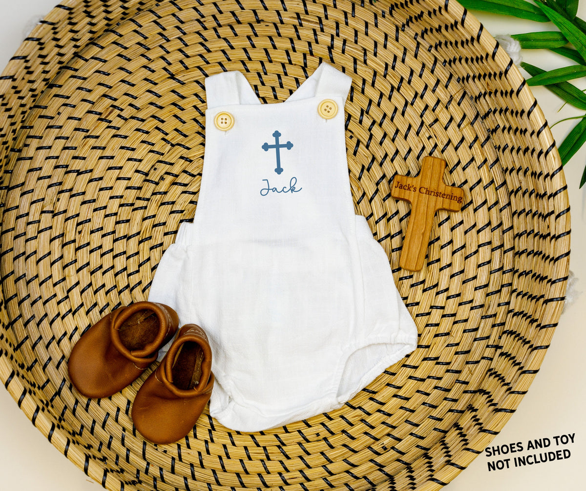 Cuddle Sleep Dream Bubble Romper Baptism Summer Bubble Romper