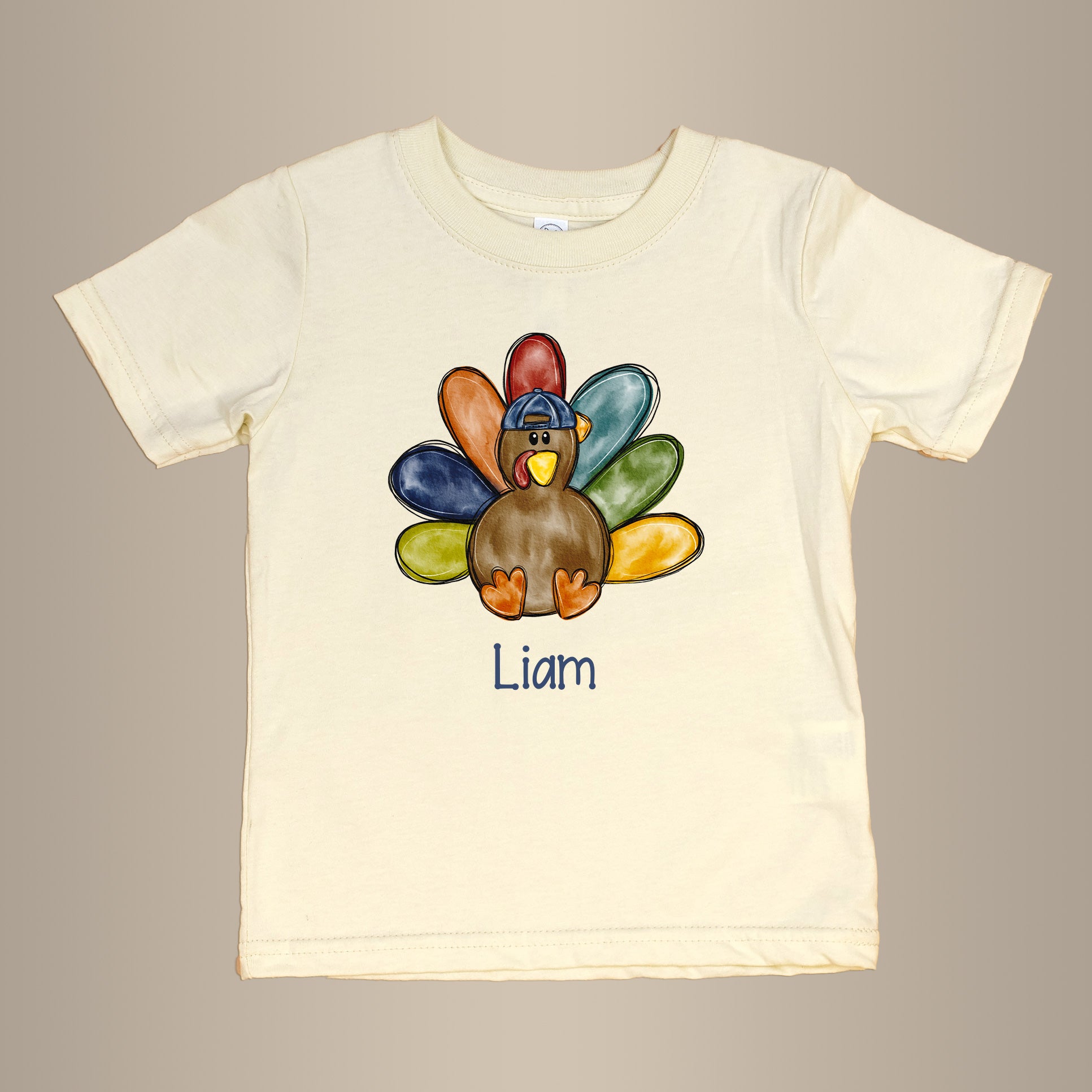 Boy Turkey | Natural Tshirt