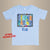 Cuddle Sleep Dream Checked Box School Tee | Light Blue Tee