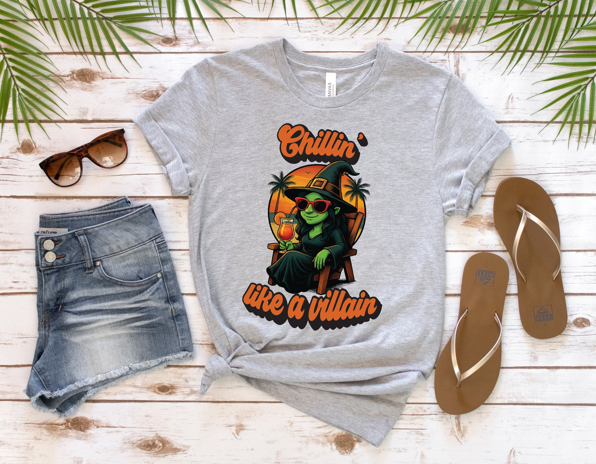 Cuddle Sleep Dream Chillin&#39; Like a Villain | Adult Tshirt