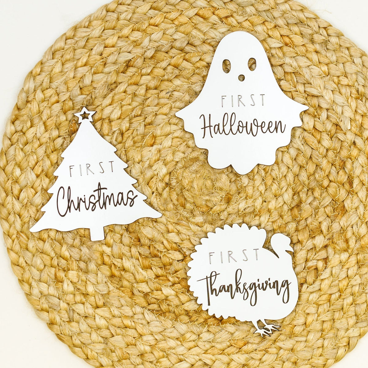 Claire and Bella gift First Thanksgiving Milestone Sign | Turkey