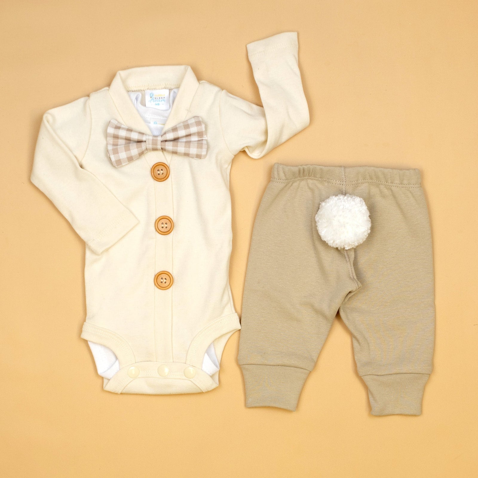 Cuddle Sleep Dream Bundles Cardisuit Bundle | Cream & Fawn