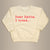 Dear Santa, I Tried | Cream Terry Sweatshirt