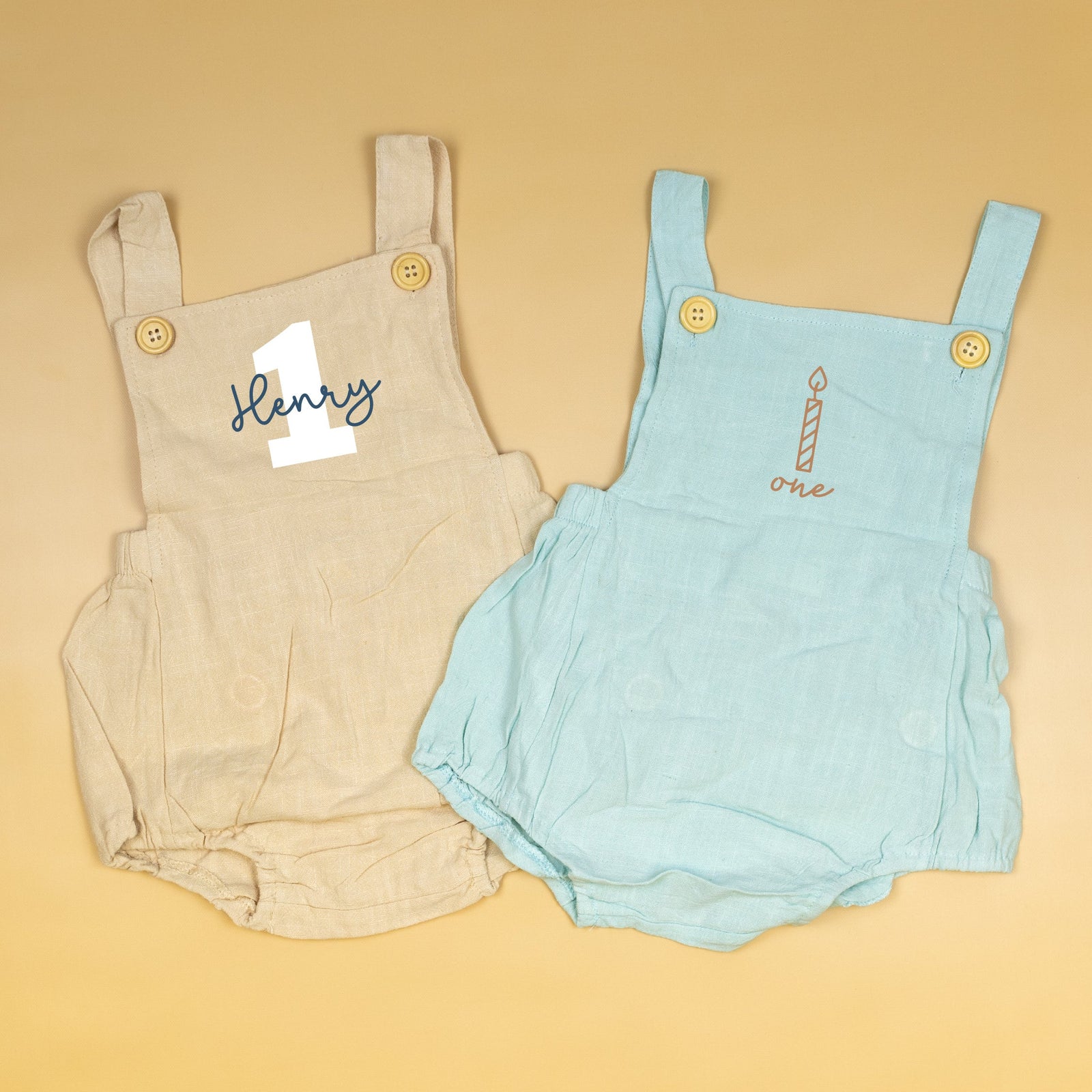 Cuddle Sleep Dream 1st Birthday | Summer Bubble Rompers