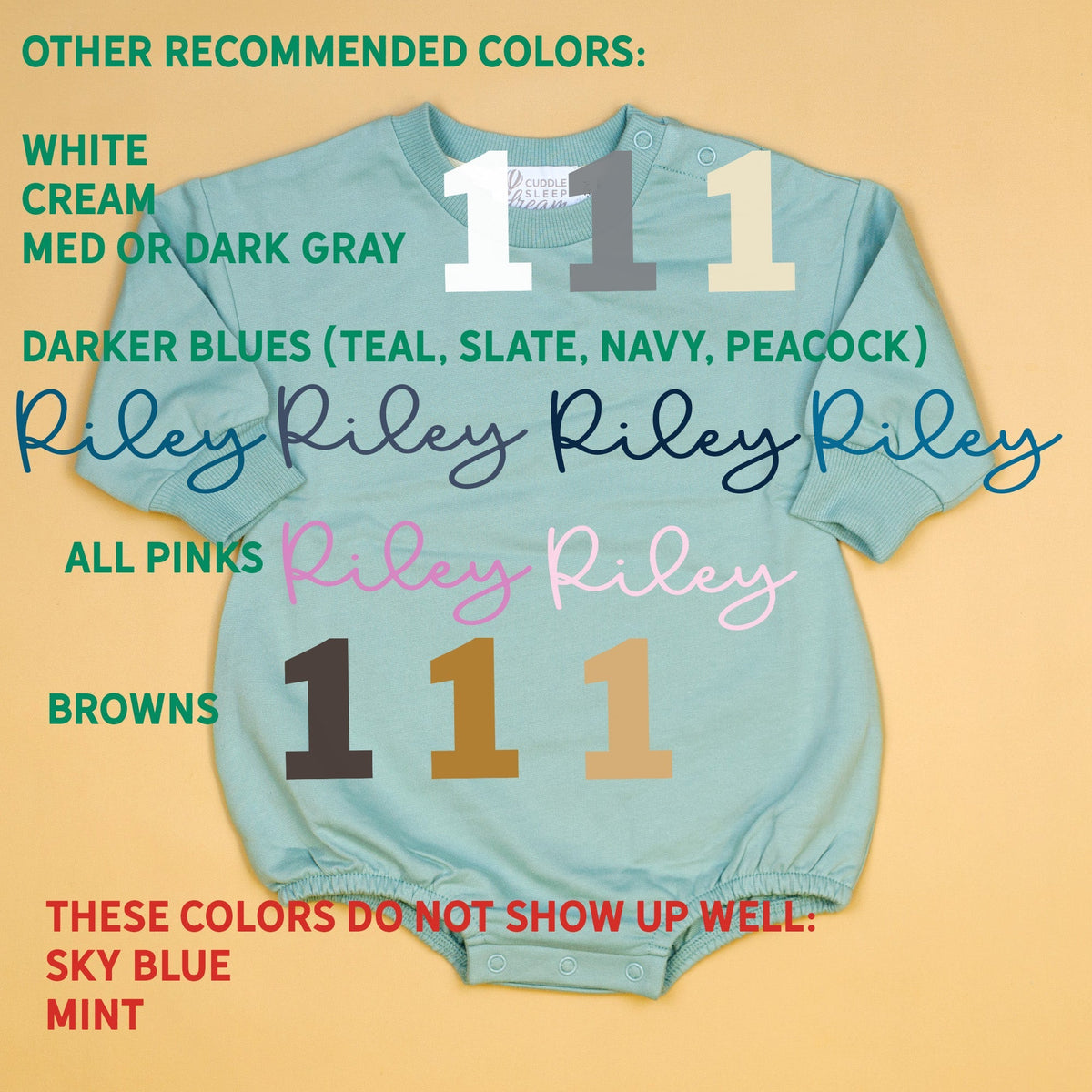 Cuddle Sleep Dream 1st Birthday | Winter Sweatshirt Romper