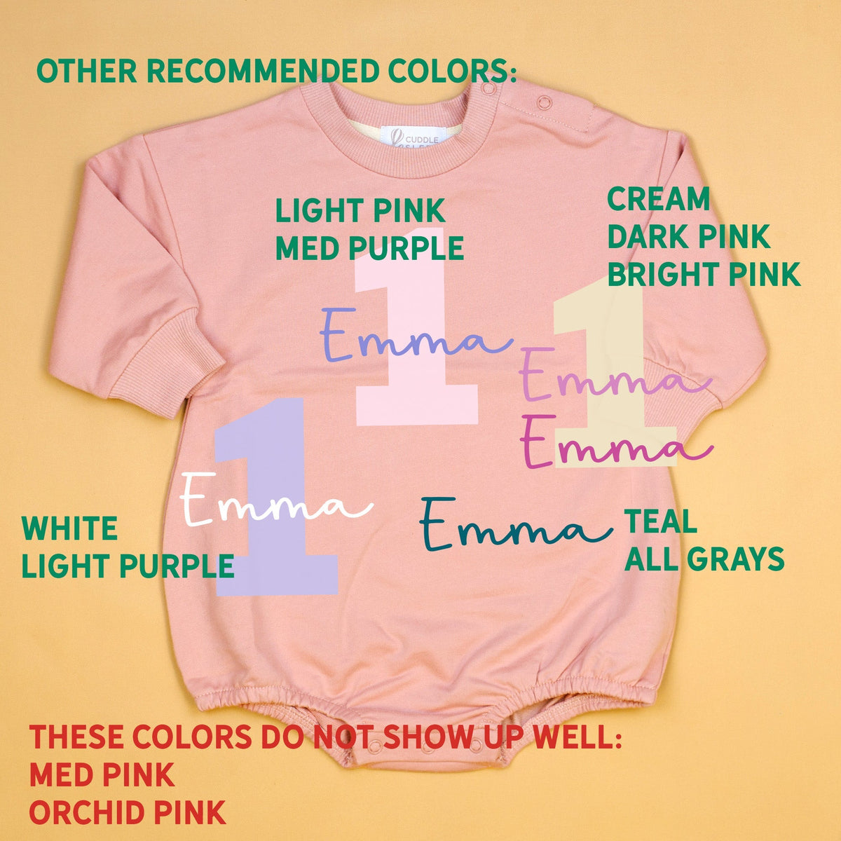 Cuddle Sleep Dream 1st Birthday | Winter Sweatshirt Romper