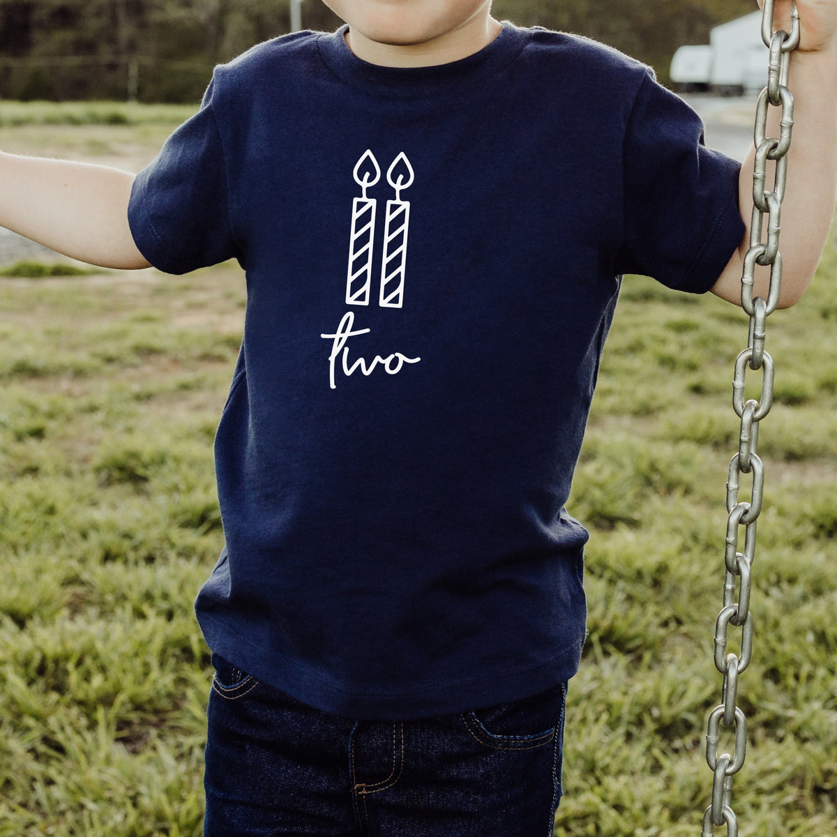 Cuddle Sleep Dream Baby &amp; Toddler Tops 2 Candles | 2nd Birthday Shirt