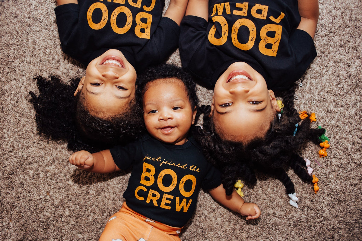 Cuddle Sleep Dream Boo Crew | Black Onesie