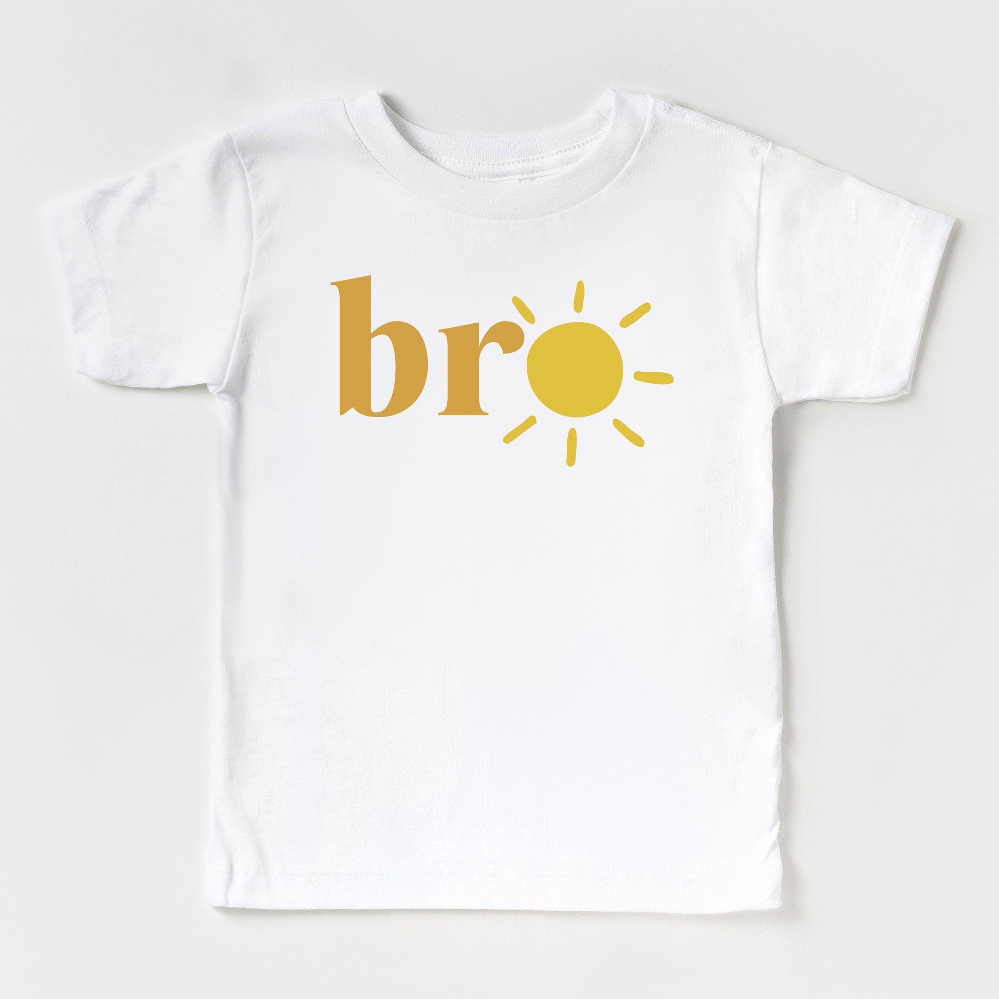 Cuddle Sleep Dream Graphic Tee Bro Sun in Orange | Family Matching Toddler Tee