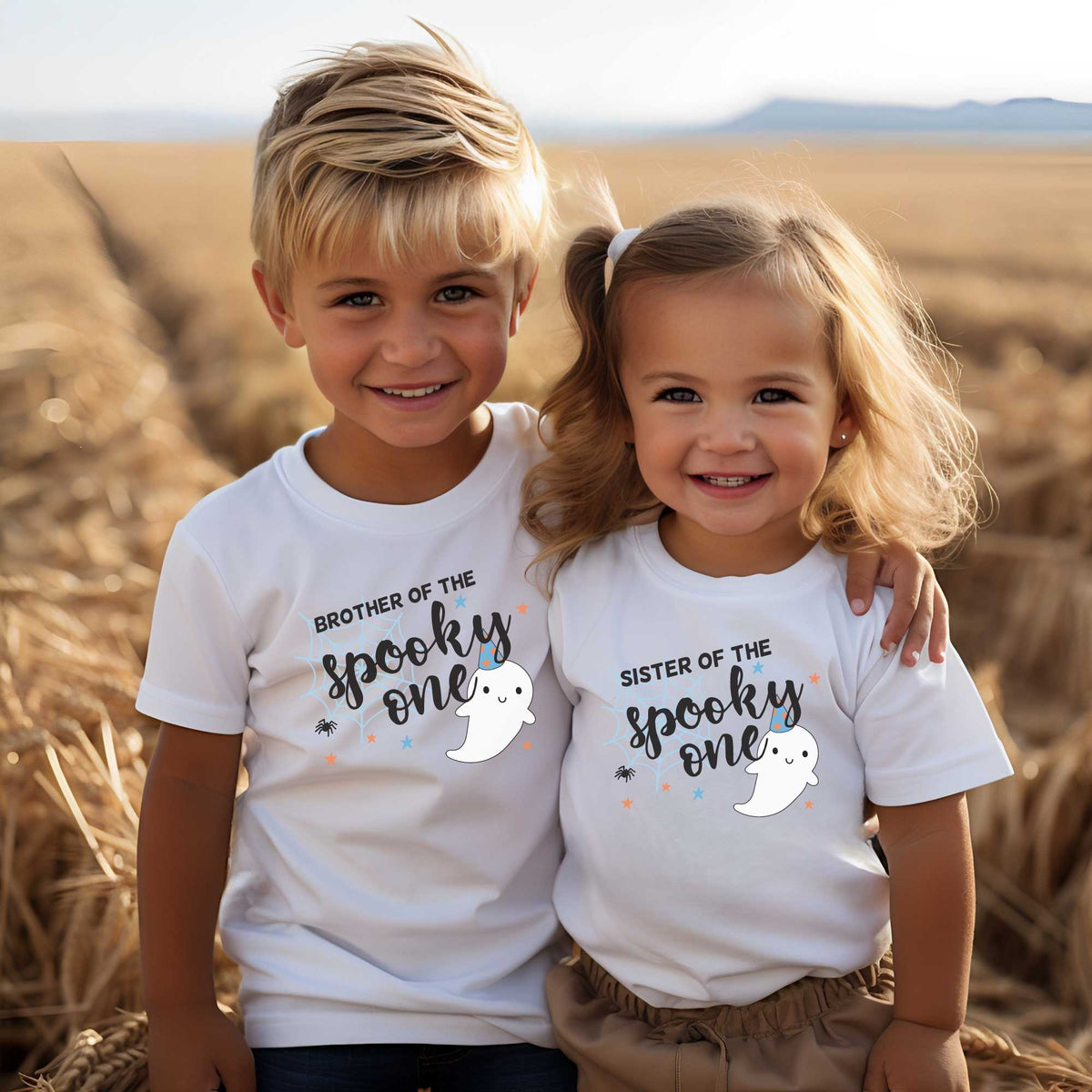 Cuddle Sleep Dream Baby &amp; Toddler Tops Brother/Sister/Cousin of Birthday Boy | Spooky One Tshirt