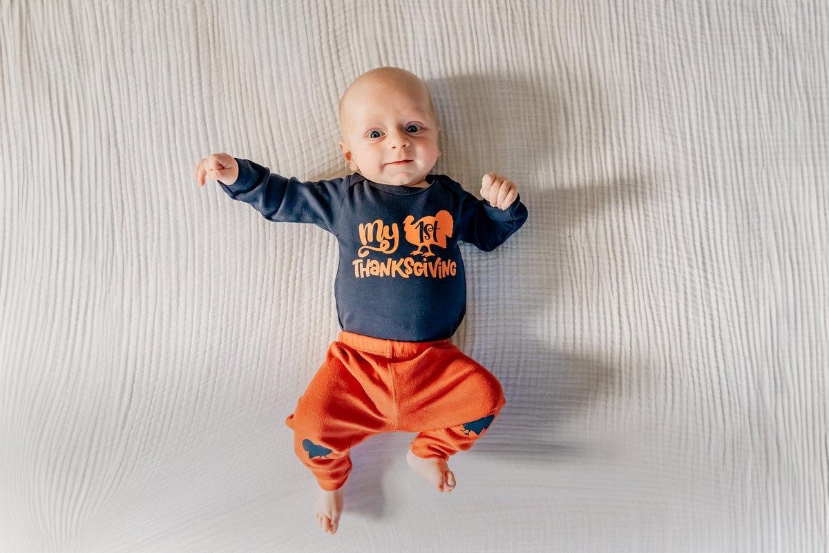 Cuddle Sleep Dream Classic Pants Burnt Orange Turkey Knee Pants