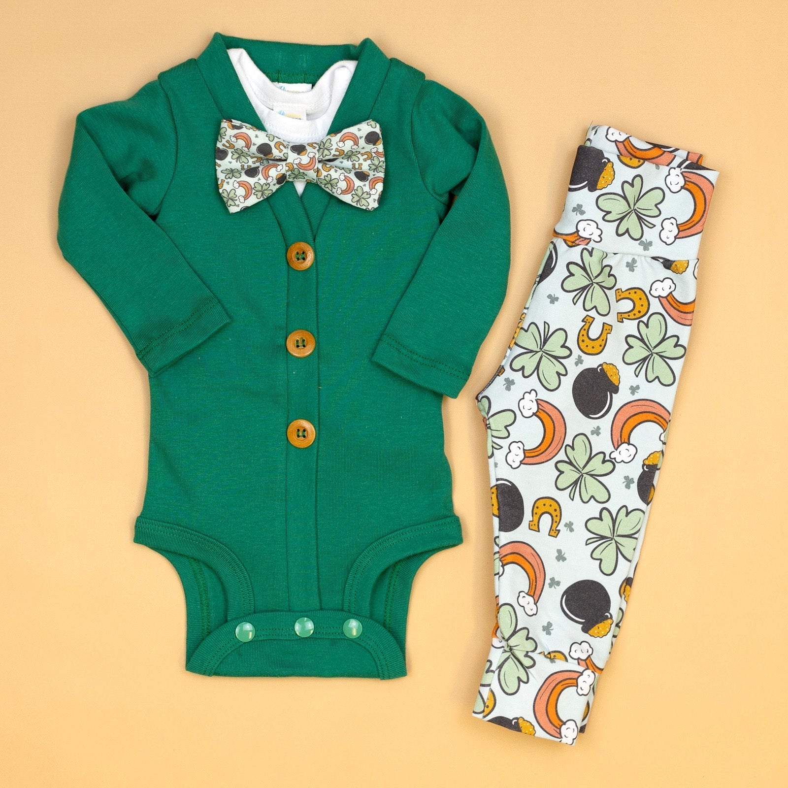 Cuddle Sleep Dream Cardisuit Bundle | Green St Pats Toss