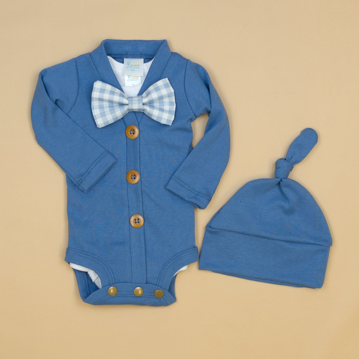 Cuddle Sleep Dream Cardigan Cardisuit Bundle | Rabbit Blue