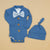 Cuddle Sleep Dream Cardigan Cardisuit Bundle | Rabbit Blue