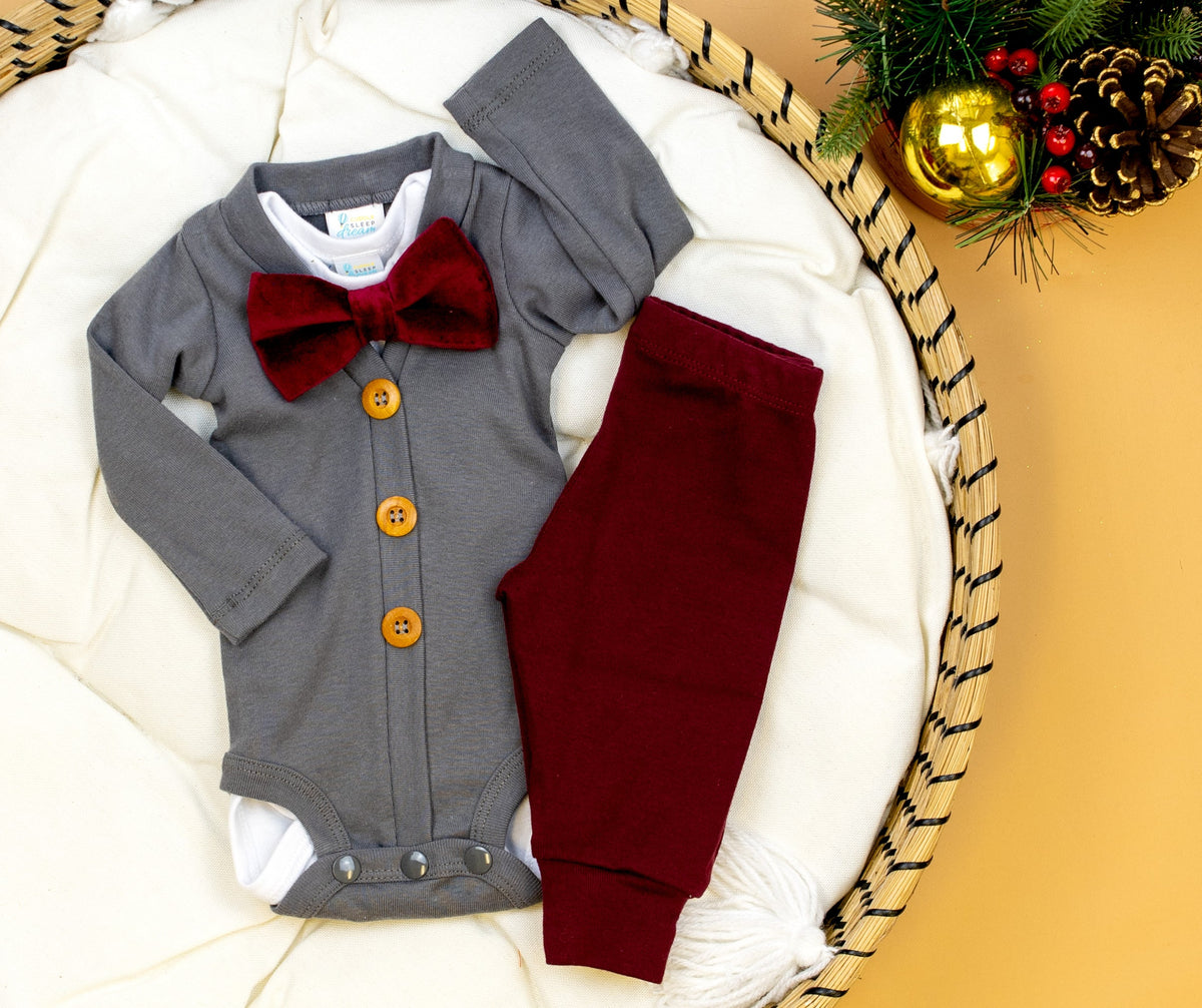 Cuddle Sleep Dream CardiSuit Bundle | Vintage Christmas