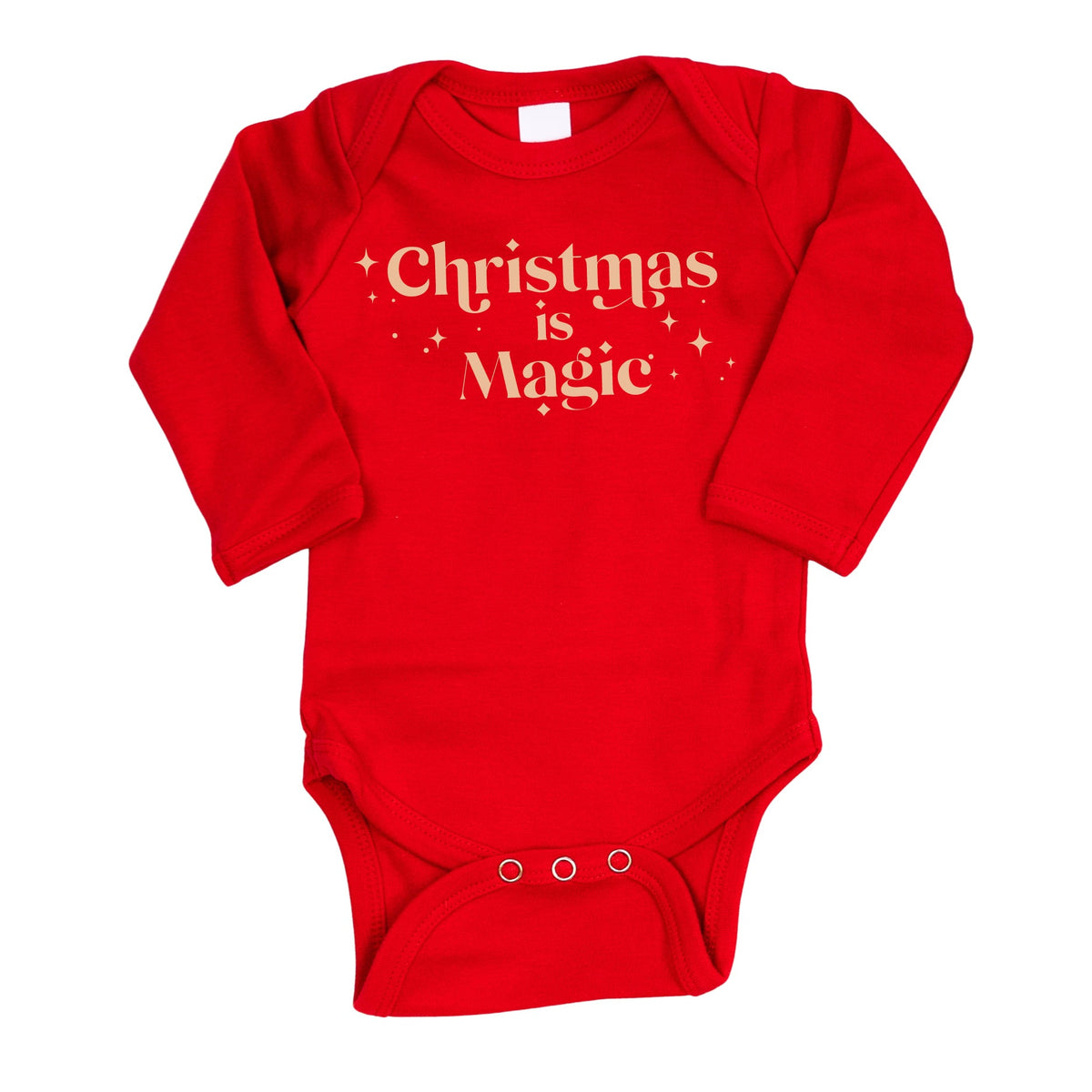 Cuddle Sleep Dream Christmas is Magic | Red Bodysuit