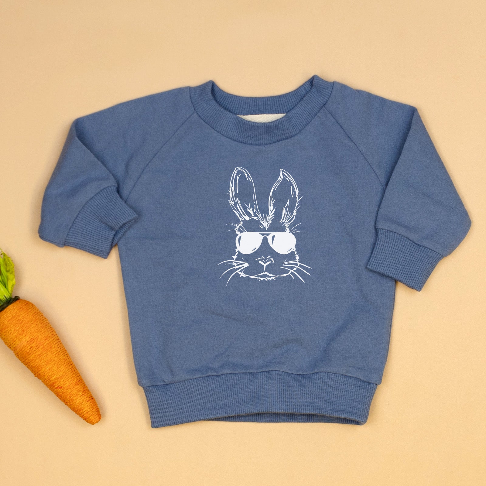 Cuddle Sleep Dream Graphic Tee Cool Bunny | Slate Blue Sweatshirt