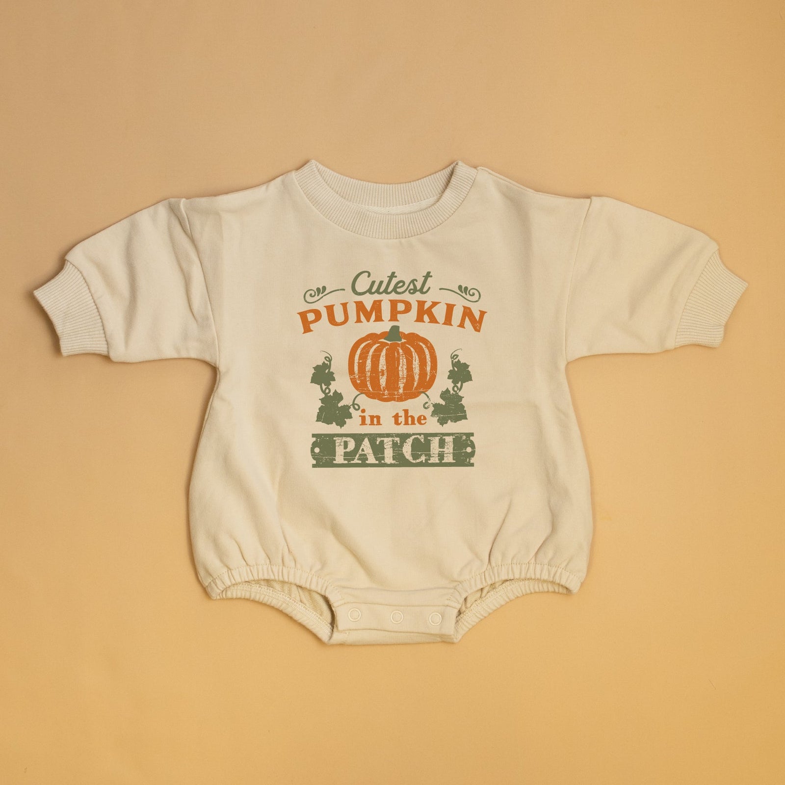 Cuddle Sleep Dream Cutest Pumpkin | Sweatshirt Romper