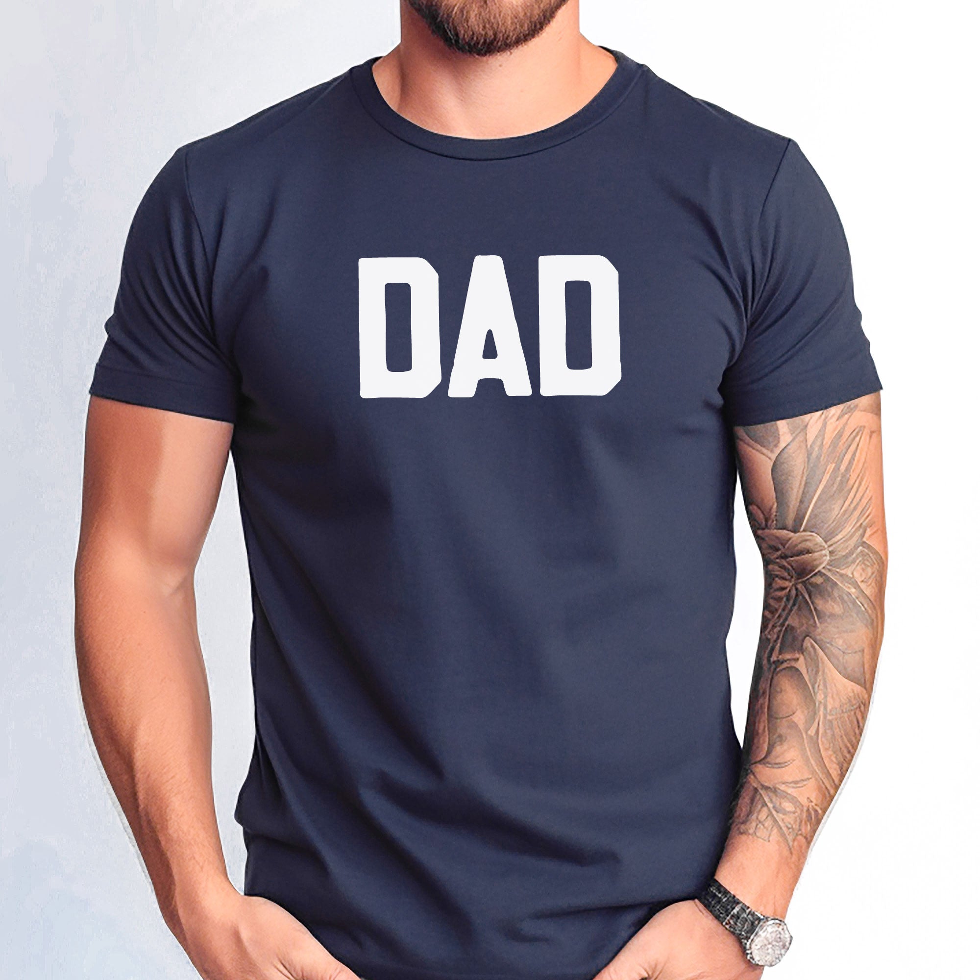 Cuddle Sleep Dream Dad | Navy Tshirt