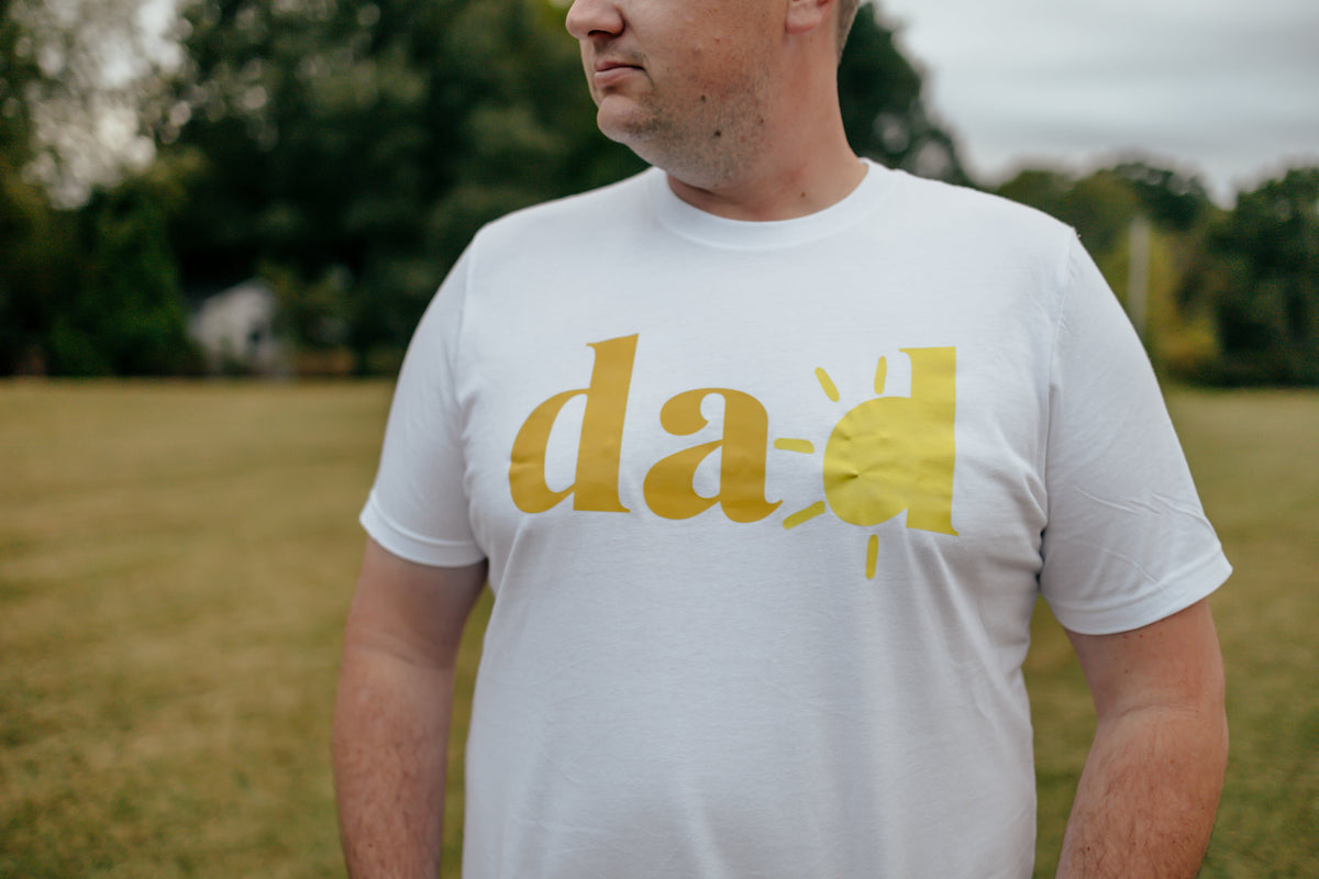 Cuddle Sleep Dream T-Shirt Dad sun in orange | Family Matching Birthday Shirts