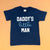 Cuddle Sleep Dream Daddy's Little Man | Navy Tshirt