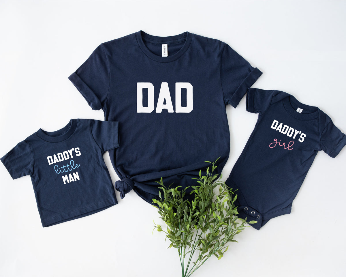 Cuddle Sleep Dream Daddy&#39;s Little Man | Navy Tshirt