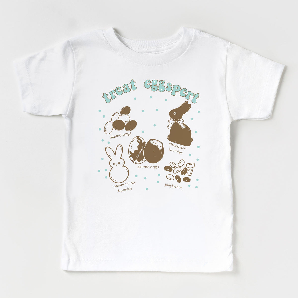 Cuddle Sleep Dream Graphic Tee Easter Treat EGGspert | White Tshirt