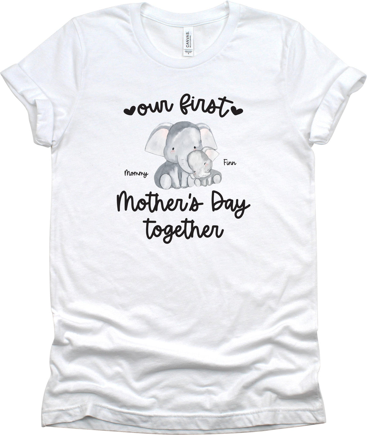 Cuddle Sleep Dream Adult Tees First Mother&#39;s Day Personalized Animals | Adult Tshirt