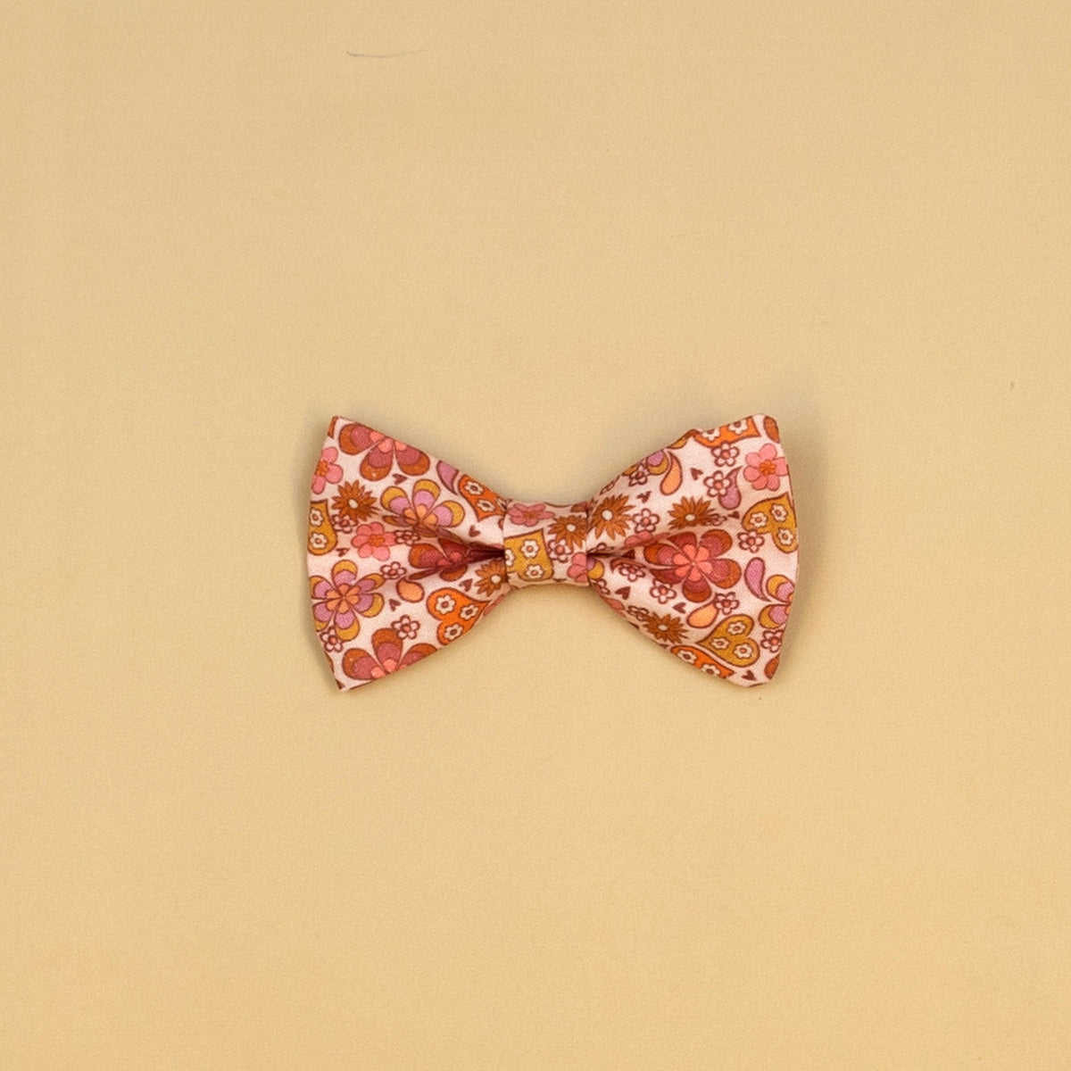 Cuddle Sleep Dream Ties Retro Love Floral Snap On Bow ties