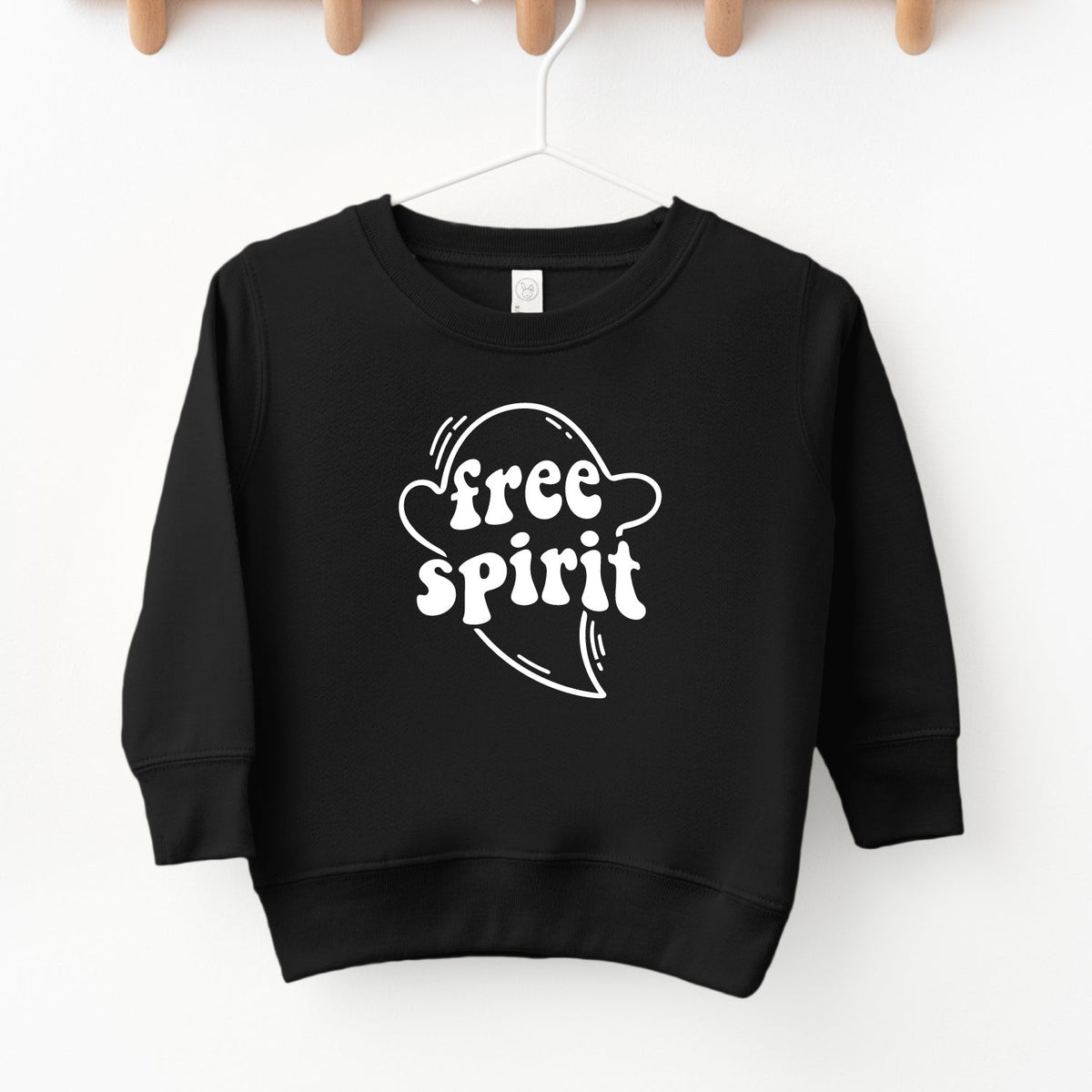 Cuddle Sleep Dream Free Spirit | Black Fleece Sweatshirt