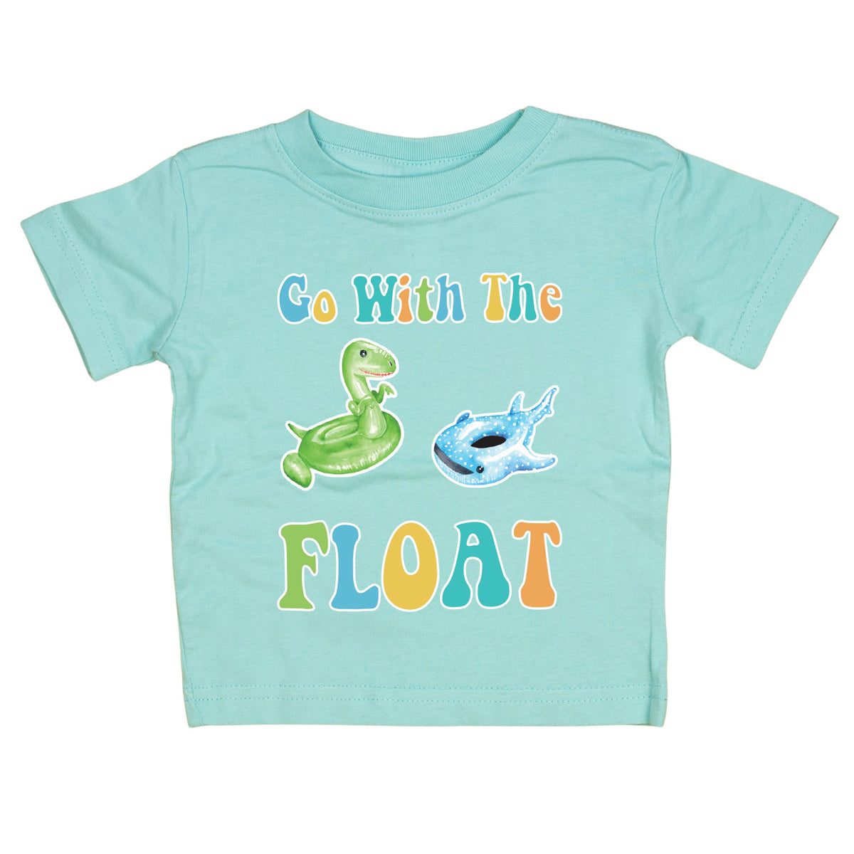 Cuddle Sleep Dream Graphic Tee Light Aqua / 6m Go with the Float | T-shirt