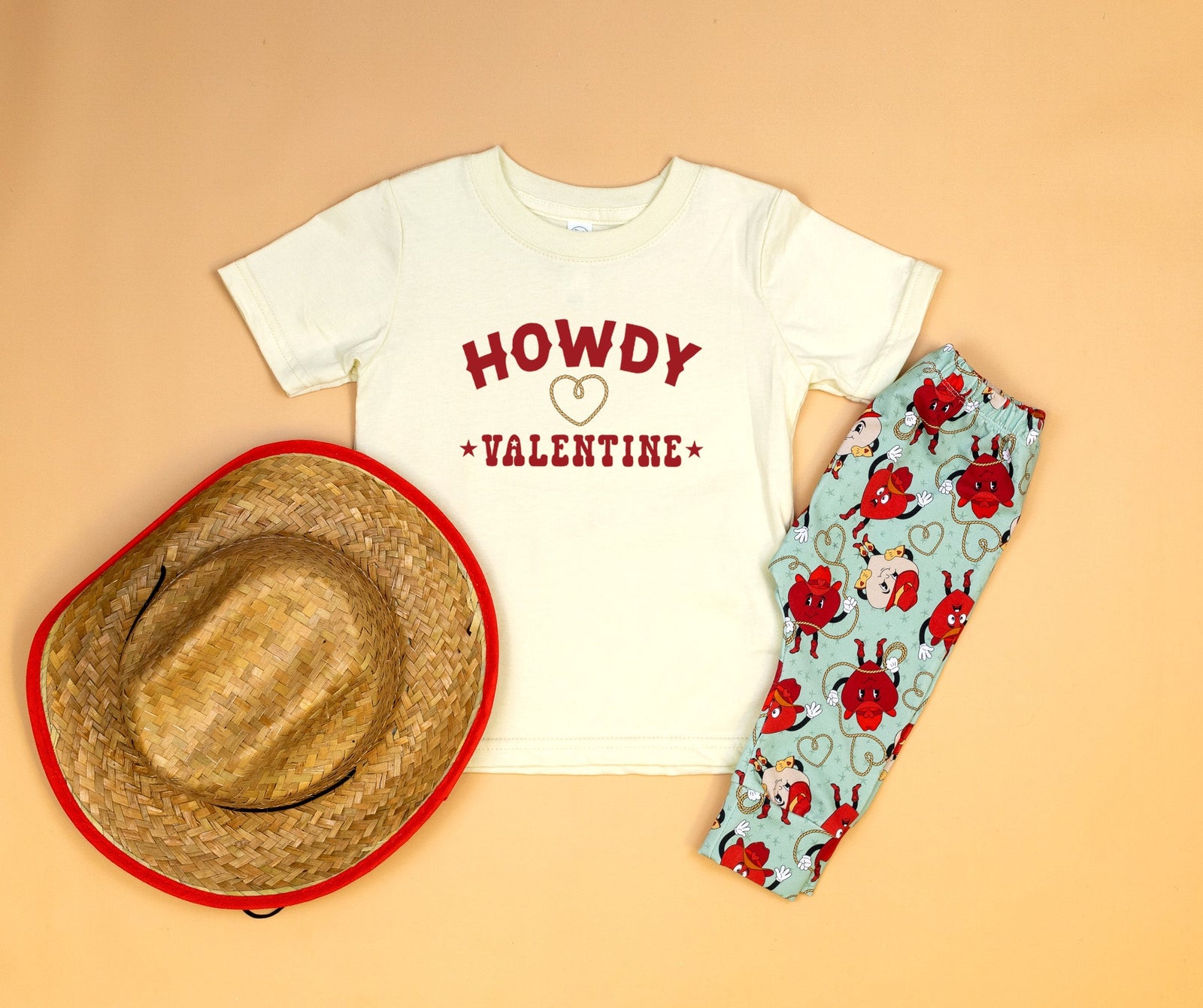 Cuddle Sleep Dream Howdy Valentine | Natural Tshirt