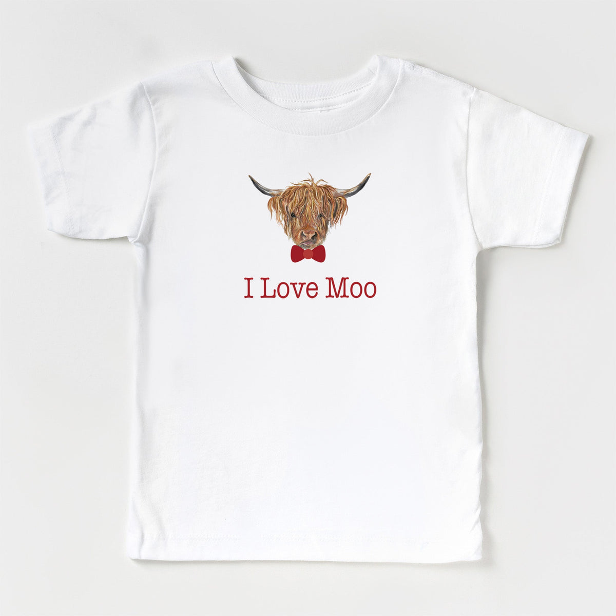 Cuddle Sleep Dream Baby &amp; Toddler Tops I Love Moo | White Tshirt