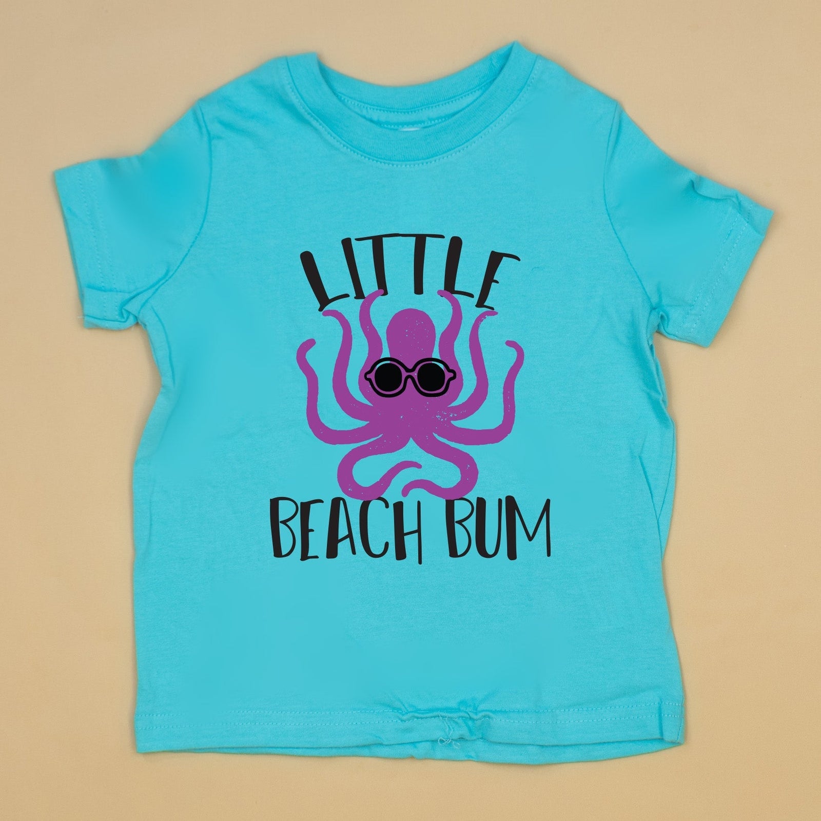 Cuddle Sleep Dream Graphic Tee Little Beach Bum | Caribbean Blue T-shirt