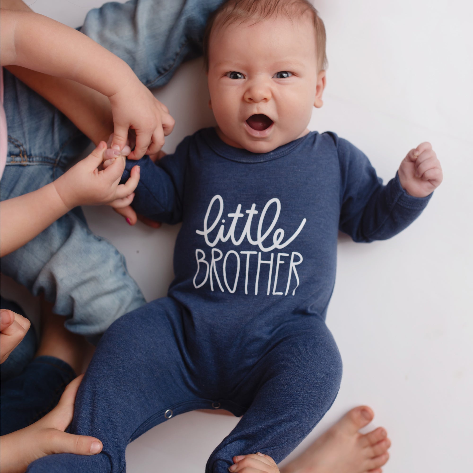 Boy Girl Little Sister Outfits Newborn Little Sister Outfit Family