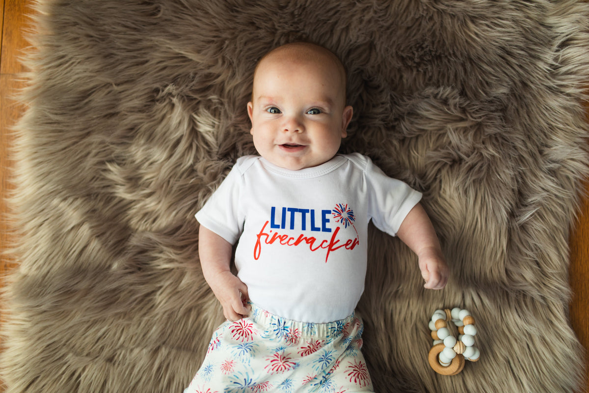 Cuddle Sleep Dream Little Firecracker Bodysuit