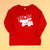 Cuddle Sleep Dream Graphic Tee 2t / Long Sleeve Loads of Love | Red Tshirt