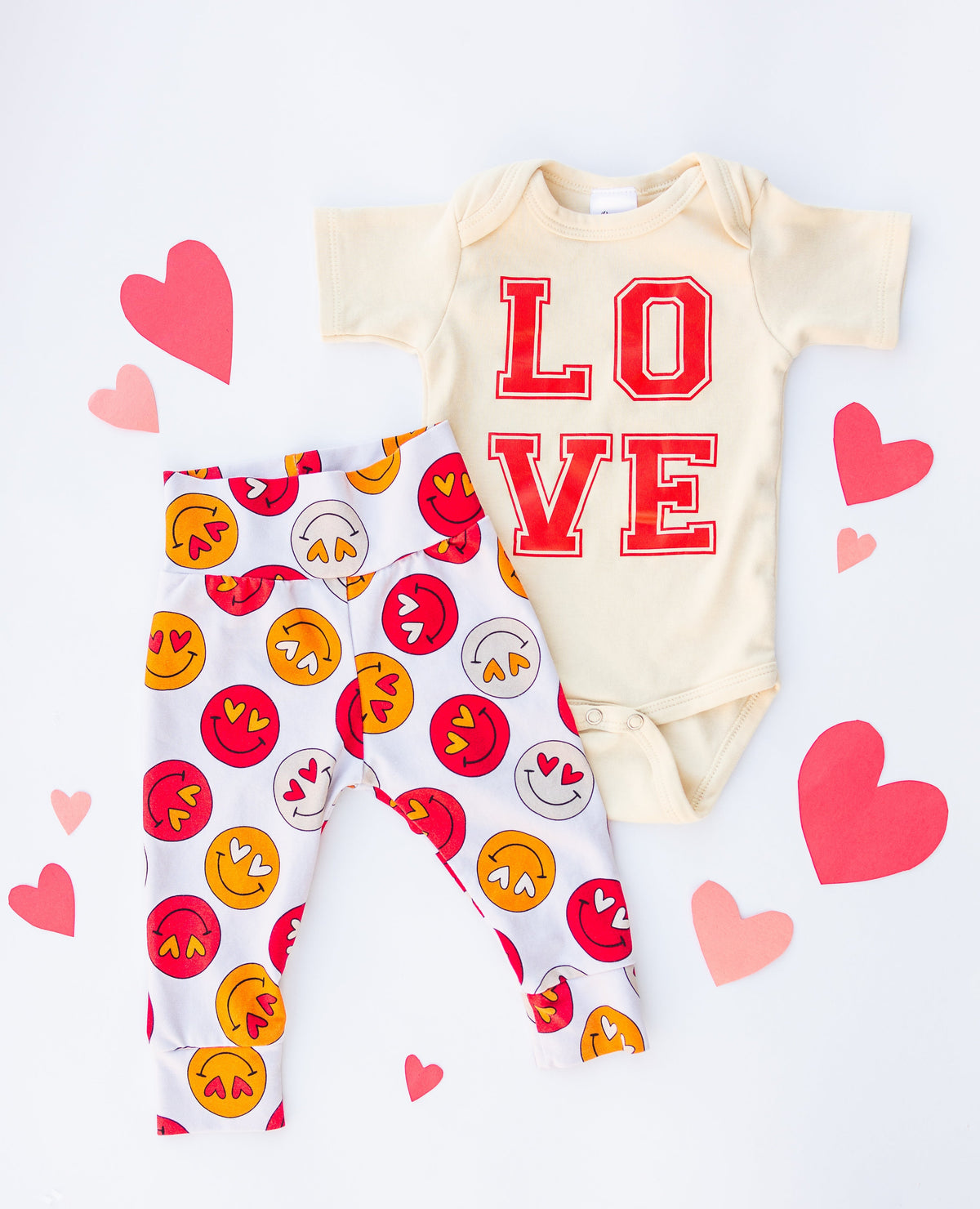 Cuddle Sleep Dream Baby One-Pieces LOVE | Natural Bodysuit